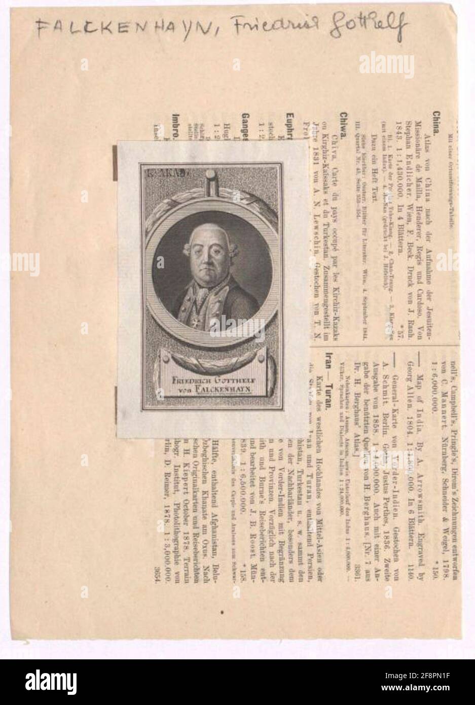 Falkenhayn, Friedrich Gottilf von Stock Photo Alamy