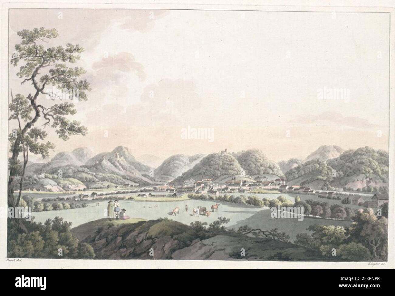 Die stadt cilli. The city of cilli Stock Photo Alamy