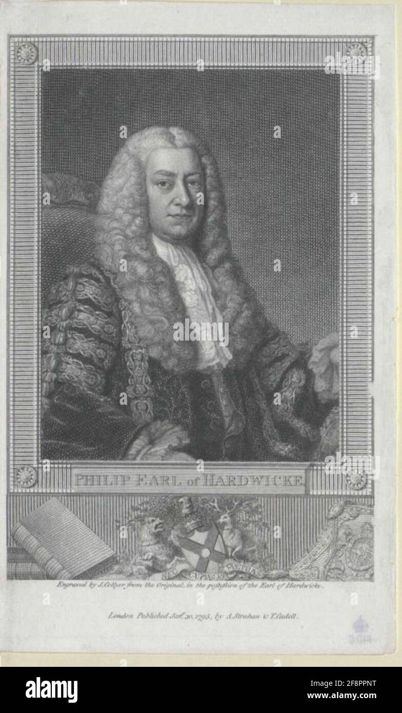 Yorke, 1. Earl of Hardwicke, Philip Stock Photo Alamy
