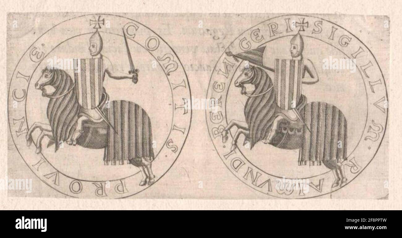 Raimund Berengar V of Aragon, Count of Provence and Forcalquier Stock