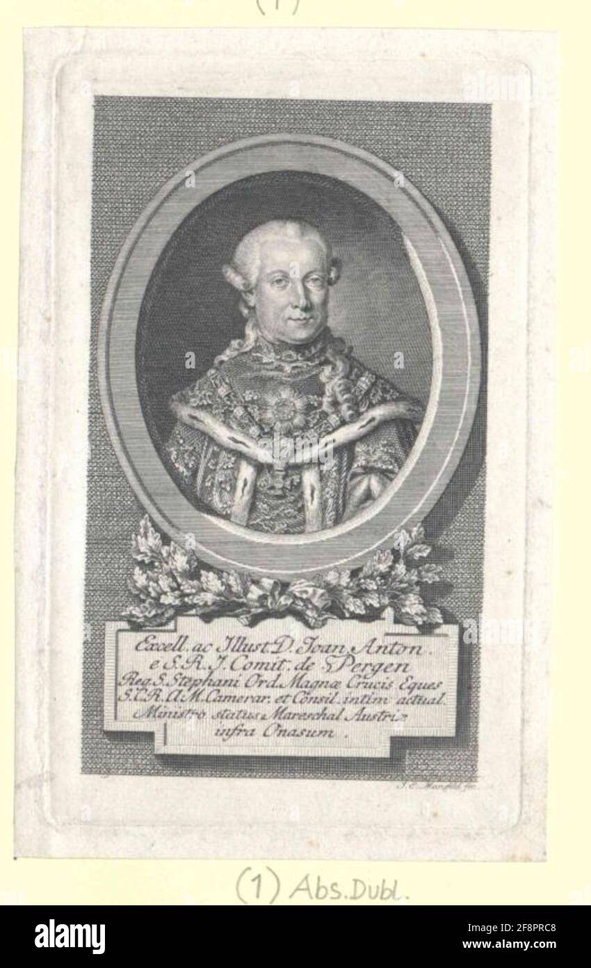 Pergen Johann anton graf von pergen hi-res stock photography and images - Alamy