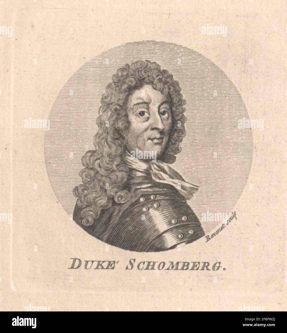 Schomberg, 1. Duke of Schomberg, Frederick Armand Count of Stock Photo