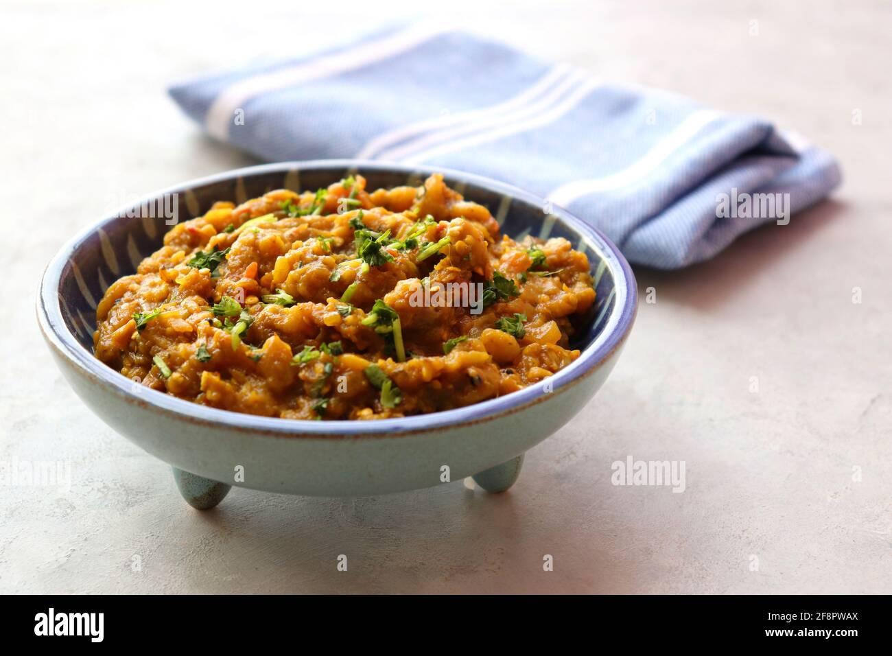Baigan Bharta, also called Vangyache Bharit in Marathi. It is a roasted
