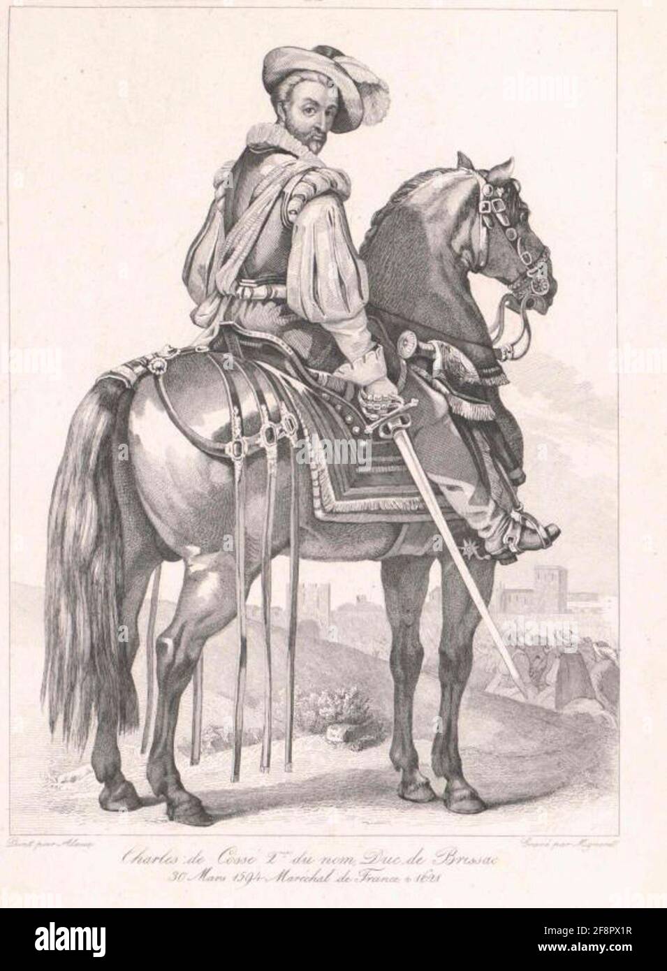 Cossé, Charles Duc de Brissac Stock Photo Alamy