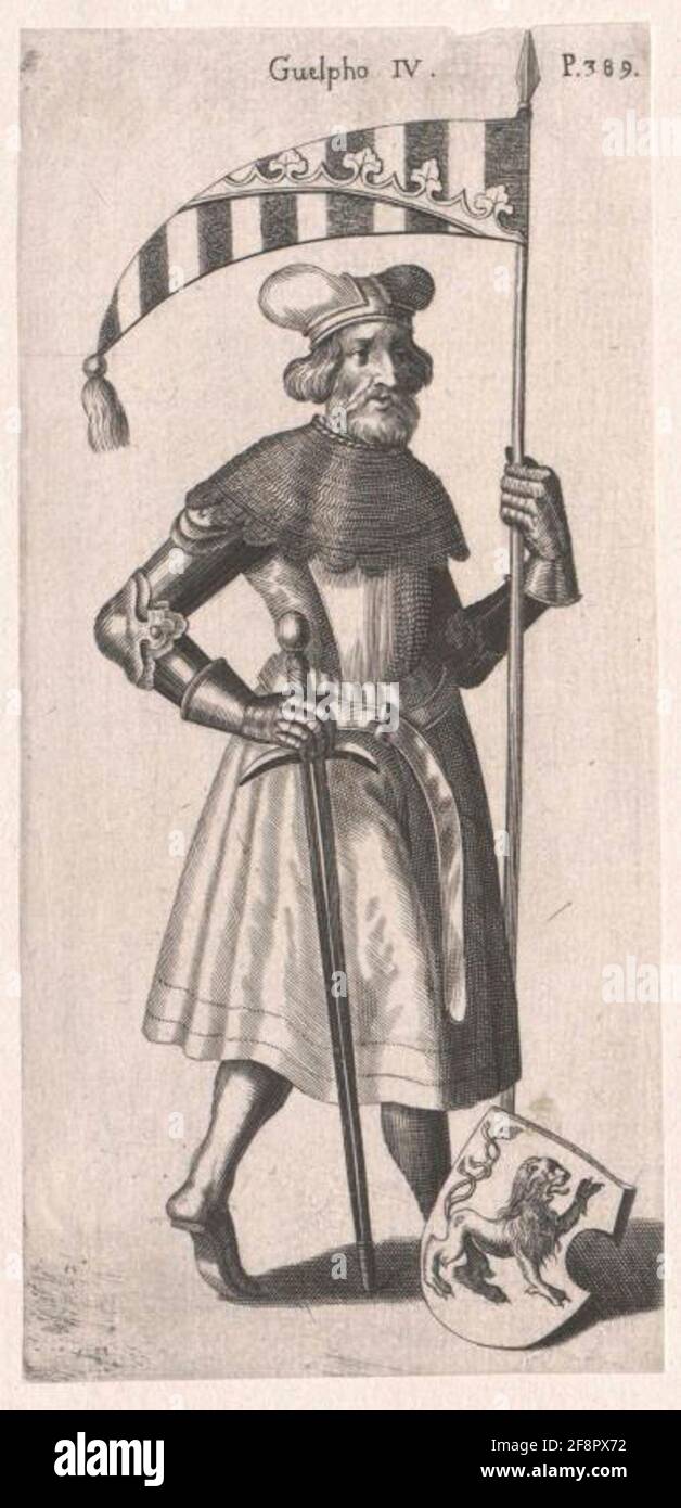 WELF IV. (I.), Duke of Bavaria Stock Photo Alamy