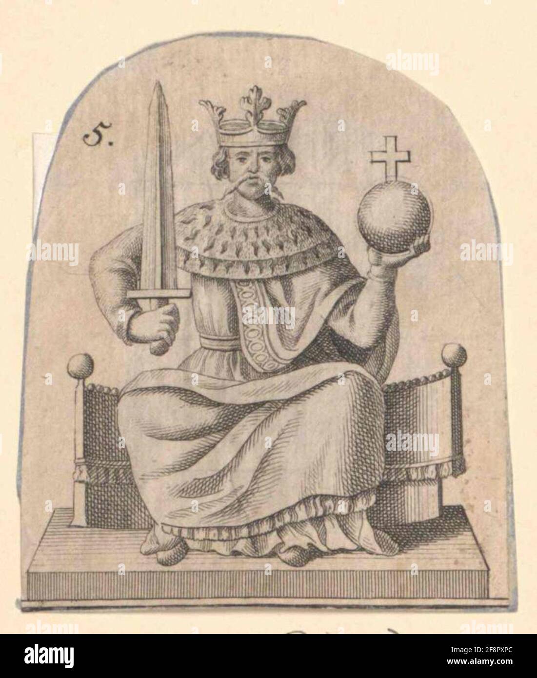 Rudolf I of Habsburg, King Stock Photo Alamy