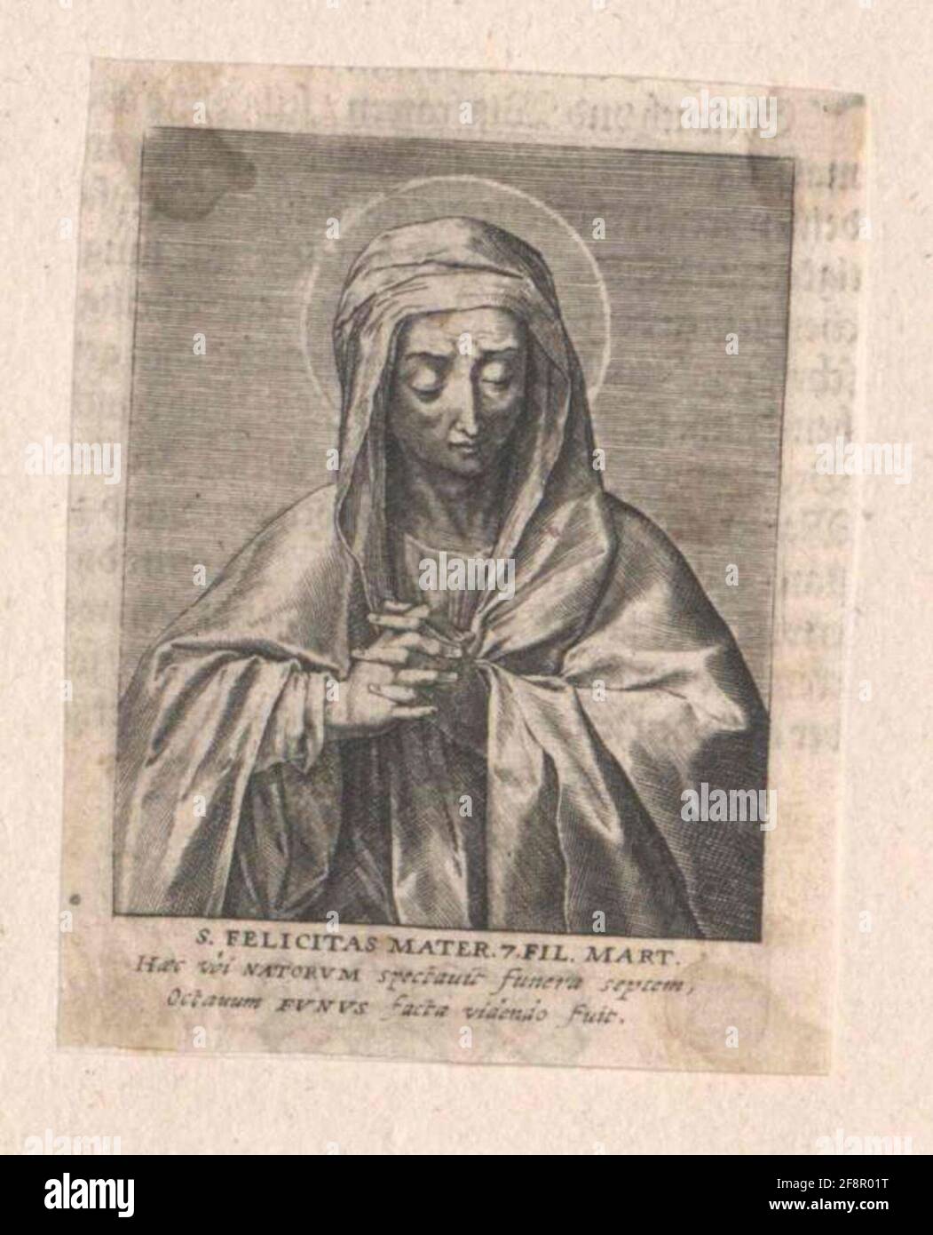 Felicitas of Rome, saints Stock Photo Alamy