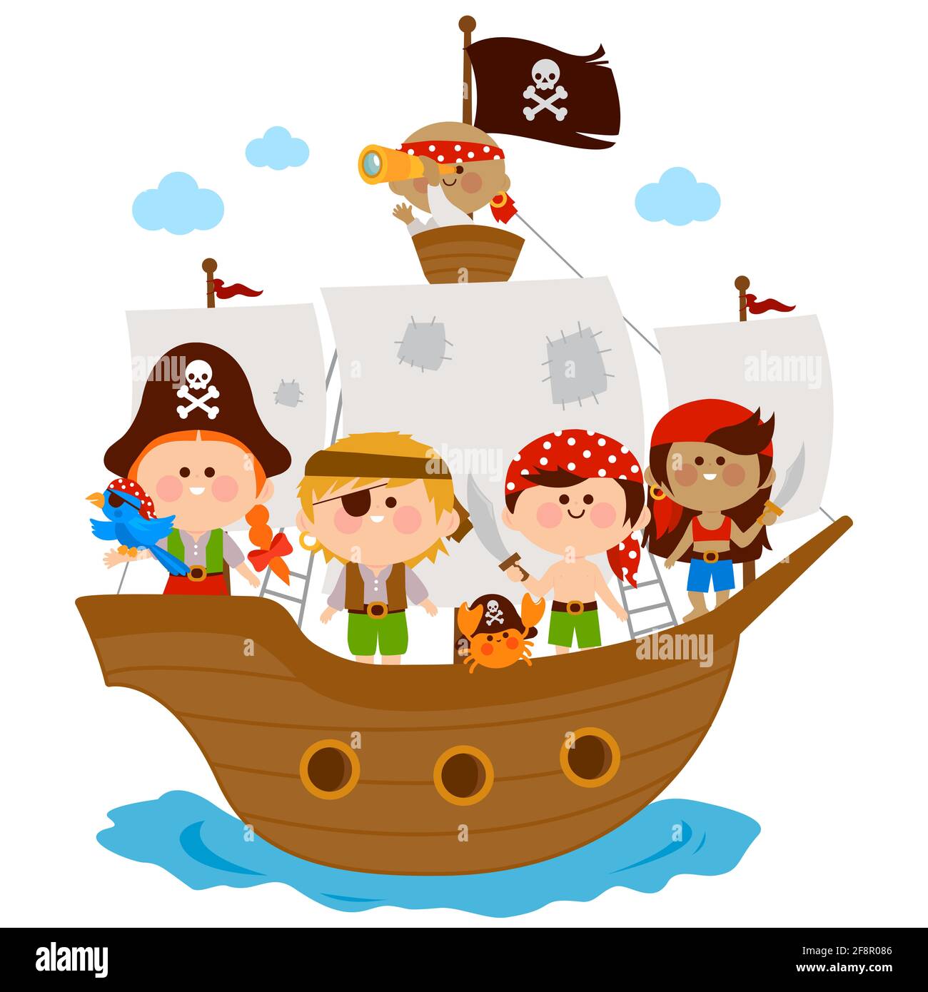 Cartoon Pirates For Kids