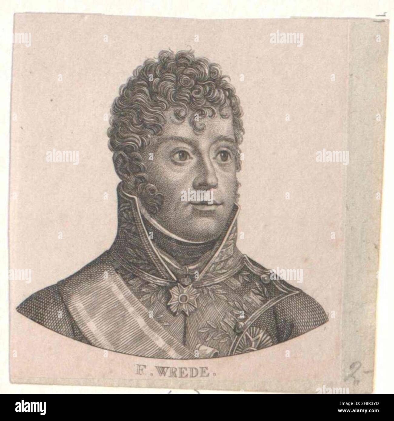 Wrede, Karl Prince Stecher: Riepenhausen, Ernst Ludwig Stock Photo