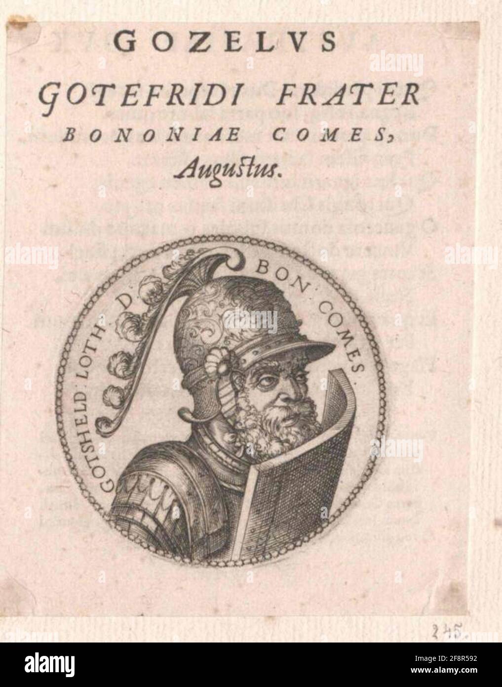 Gozelo I of Verdun, Duke of Niederlothringen and Oberlothringen Stock