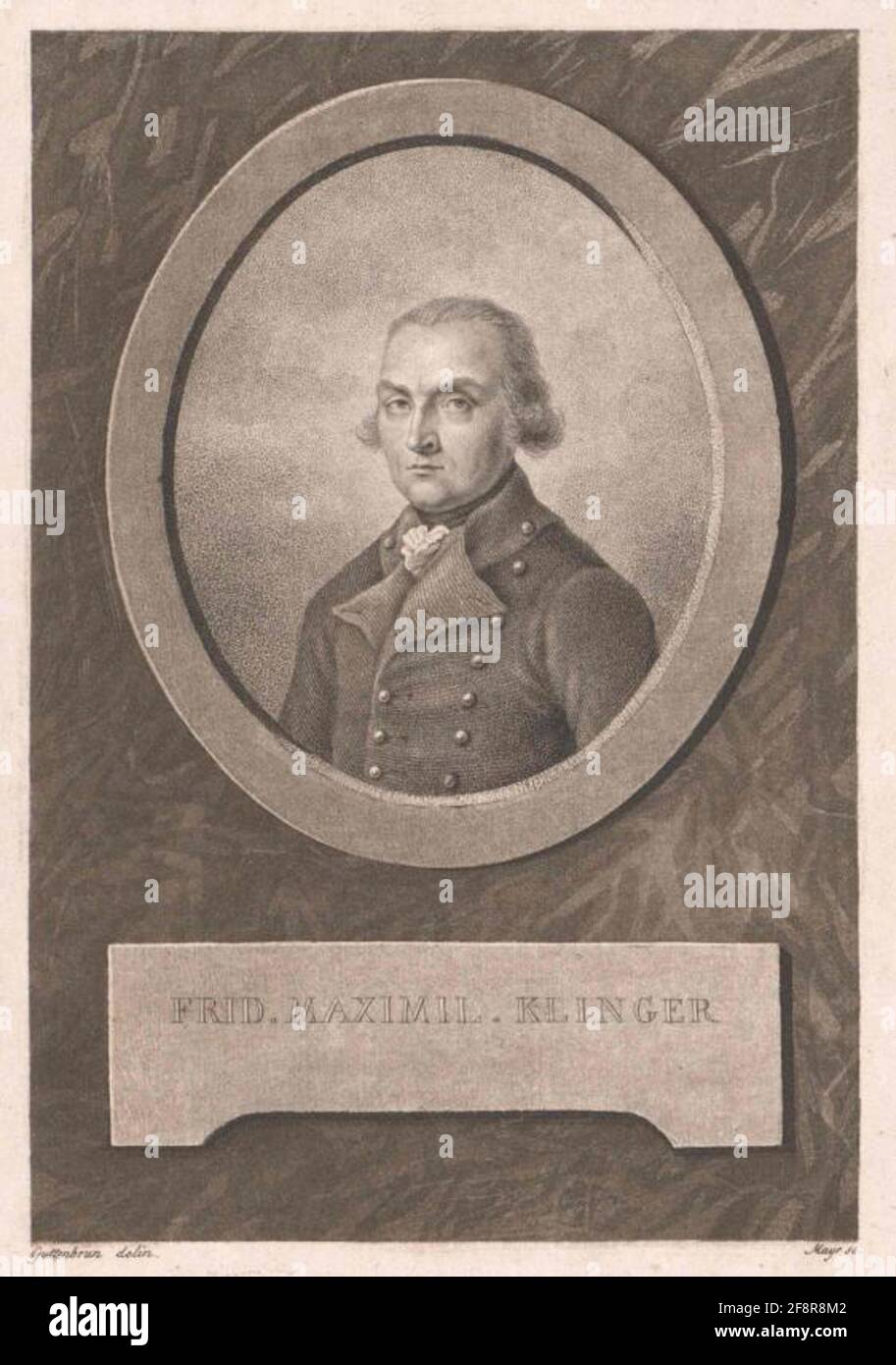 Klinger, Friedrich Maximilian of Eraser Mayr,? DE (1790) Draftsman