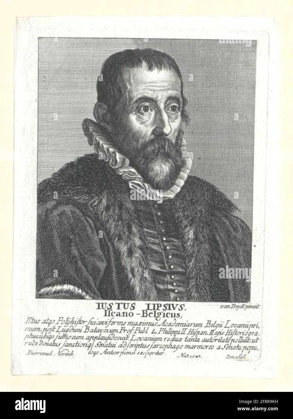 Lipsius, Justus Publisher: Knorr, Georg Wolfgangdatierung: 1720 / 1761Thoting: Nuremberg Stock Photo