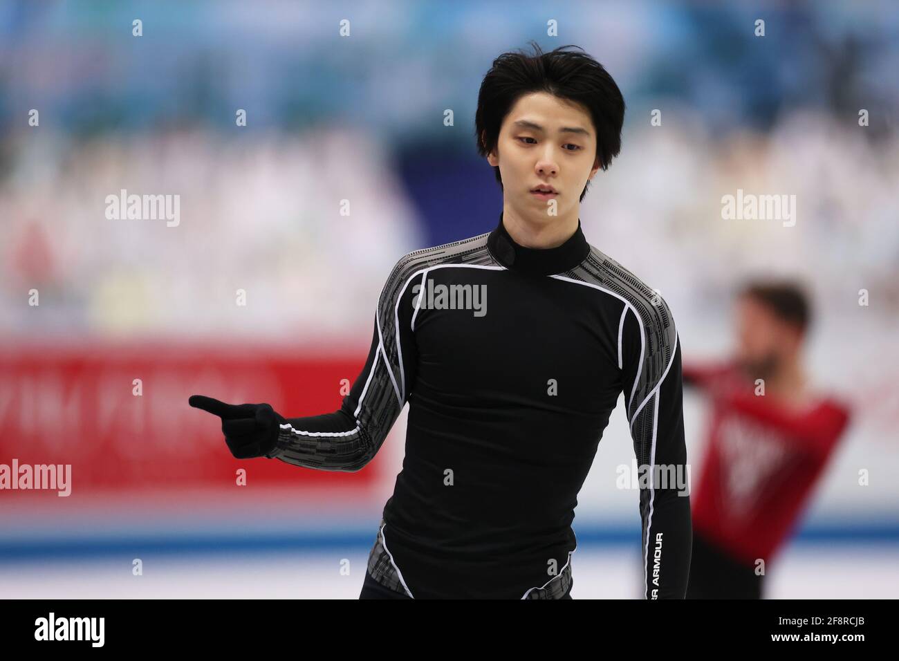 Osaka, Japan. April 16 2021 Figure Skating 2021 Men's Practice at
