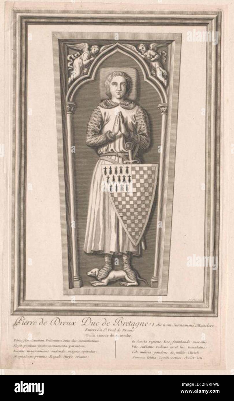 Peter I of Dreux, Duke of Brittany Stock Photo Alamy