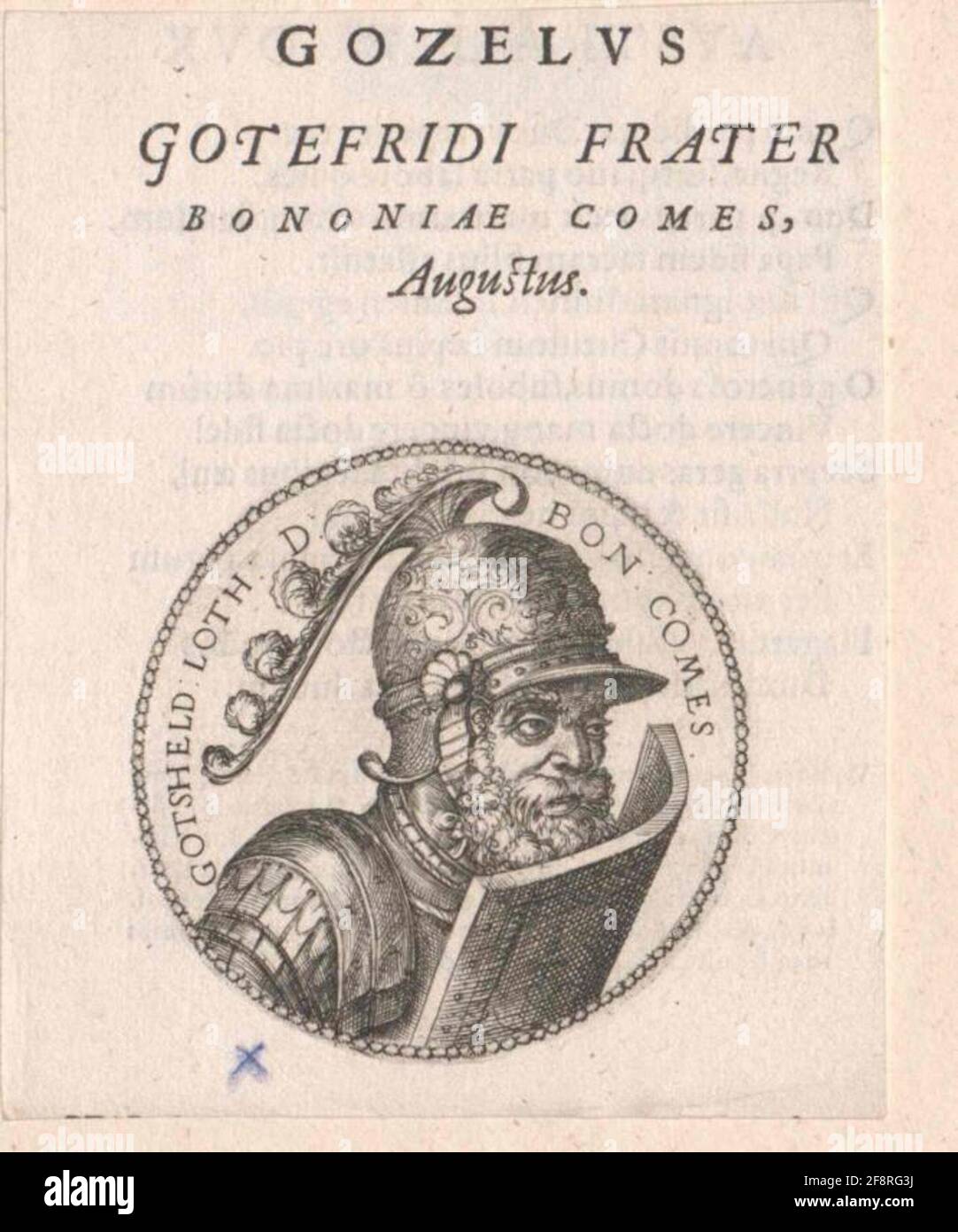 Gozelo I of Verdun, Duke of Niederlothringen and Oberlothringen Stock