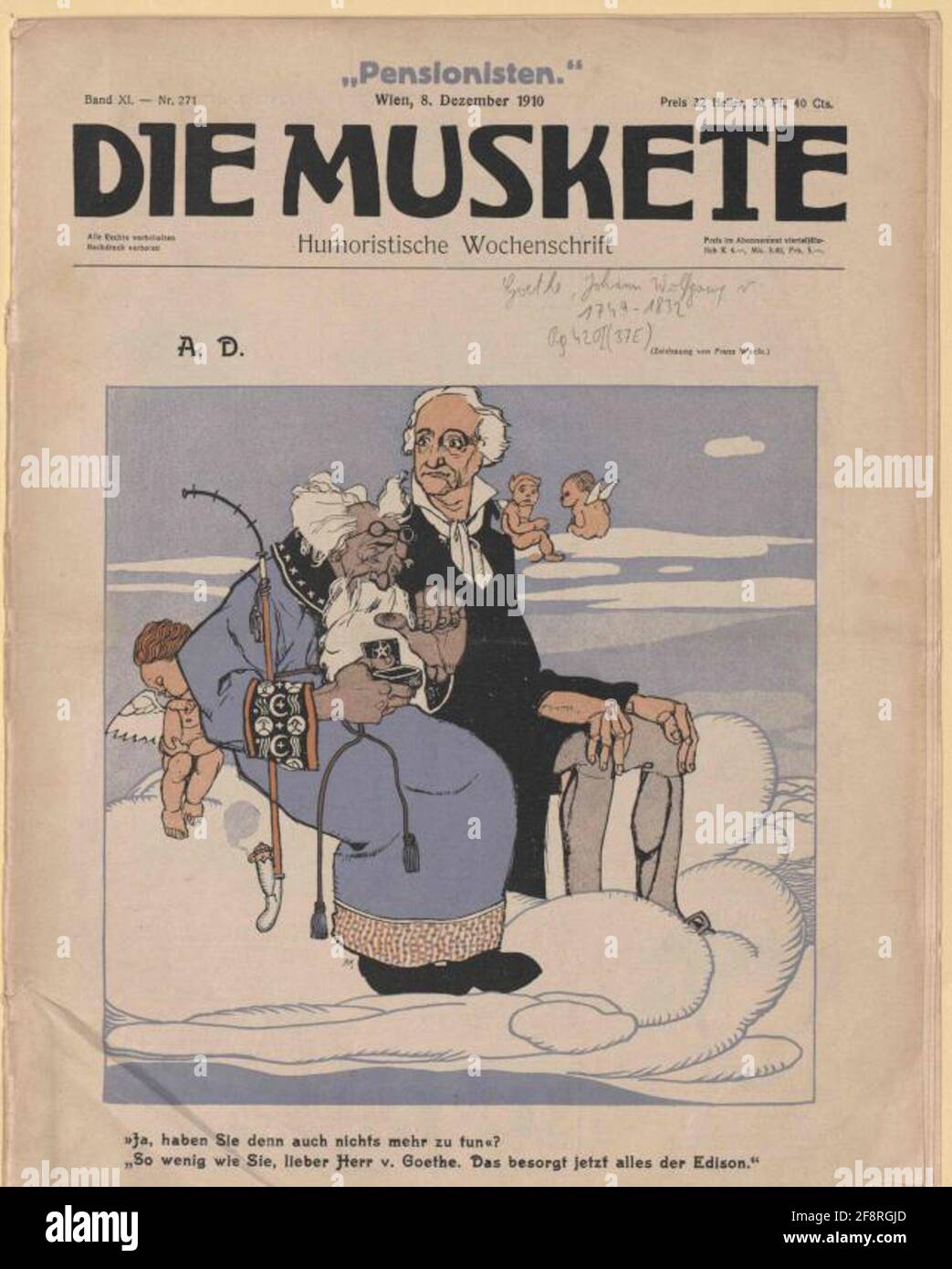 Goethe, Johann Wolfgang von Stock Photo Alamy