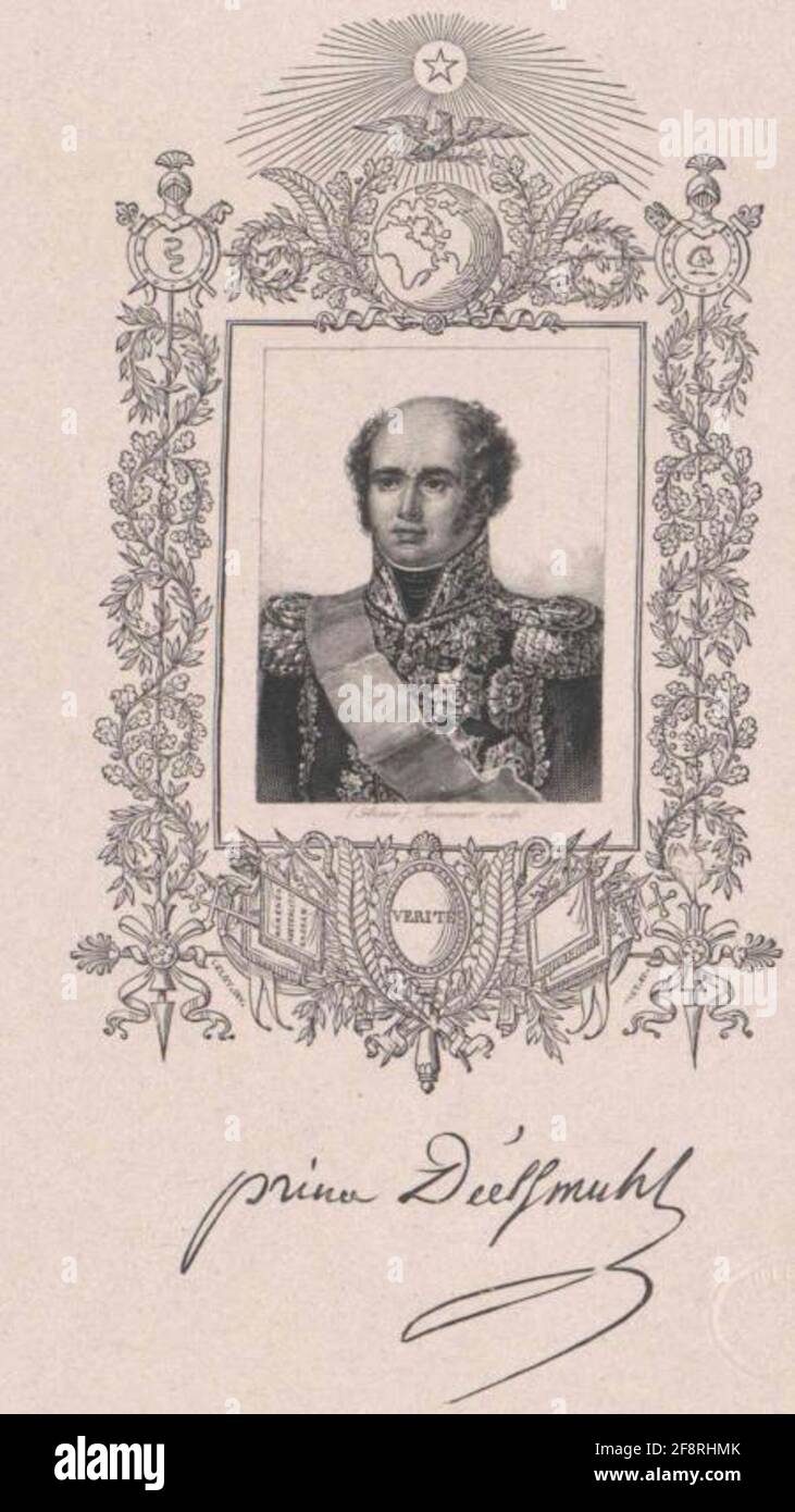 Louis-Nicolas Davout (1770-1823), Marshal of France, 1889' Giclee Print