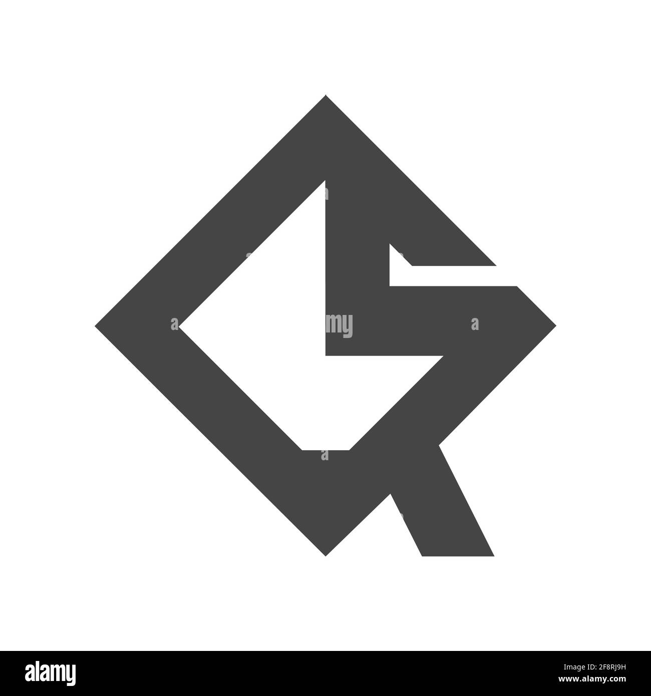 Initial qs letter logo vector template design. Linked letter sq logo ...