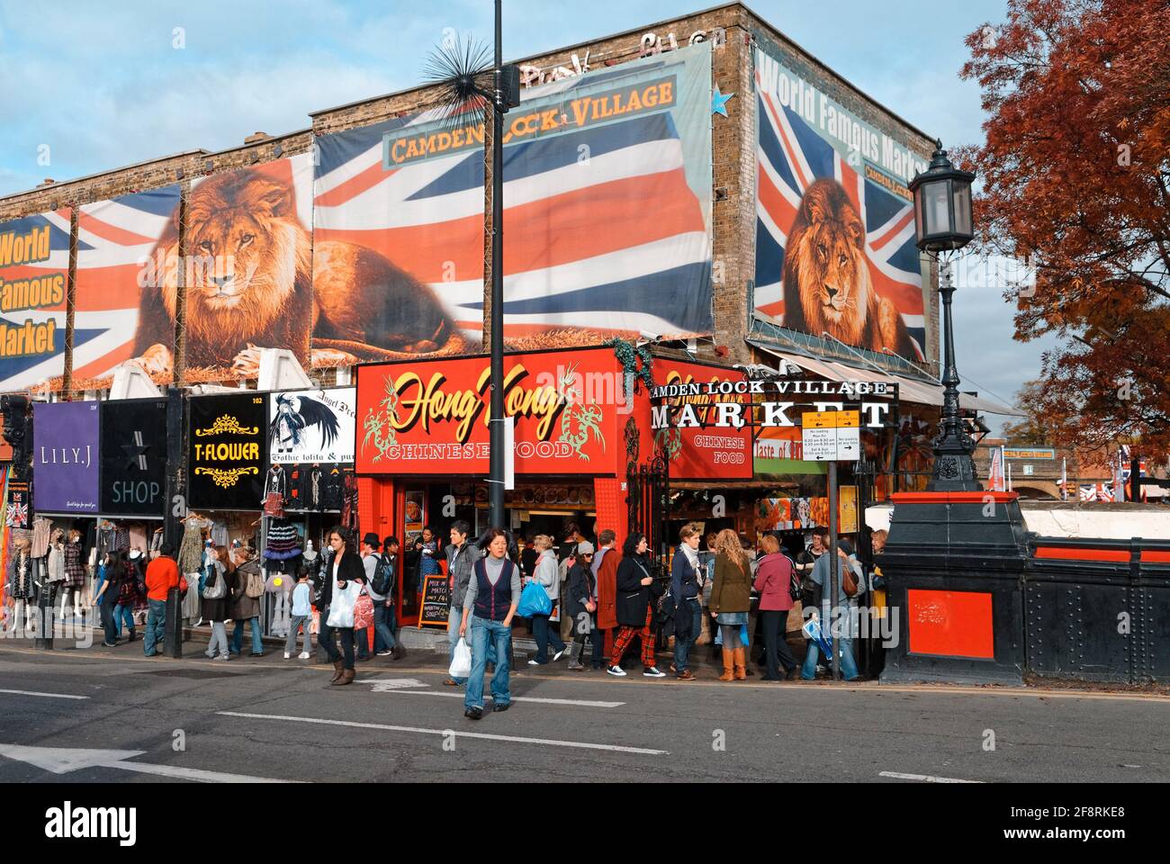 Camden Lock Village Market, Camden Town, London, England Stock Photo