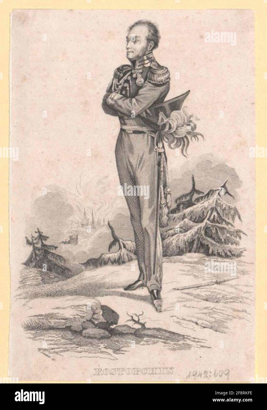 Count Rostopchin Rostoptschin hi-res stock photography and images - Alamy