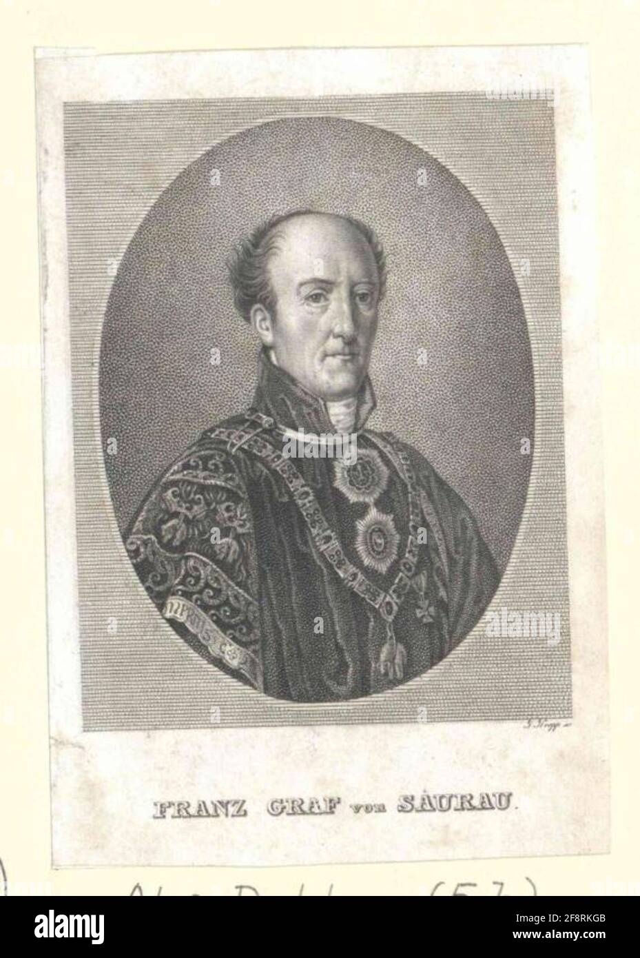 Saurau, Franz Josef Graf von Stock Photo Alamy