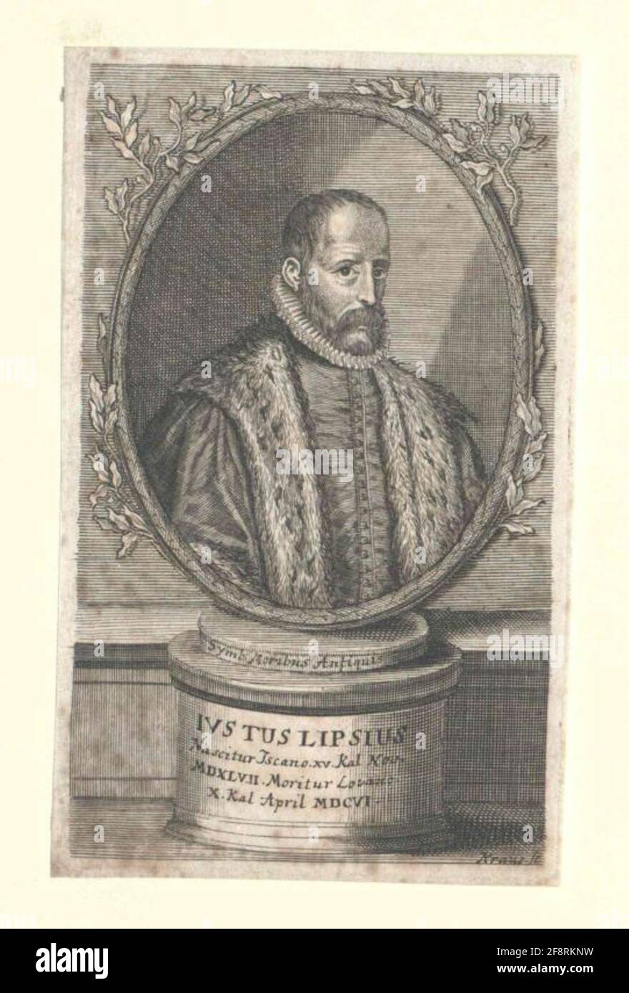 Lipsius, Justus Stecher: Krauss, Jodocus Egidius Stock Photo