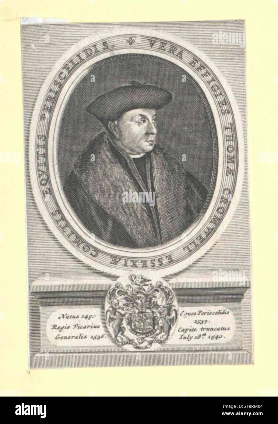 Cromwell, 1. Earl of Essex, Thomas 1601 / 1750 Stock Photo