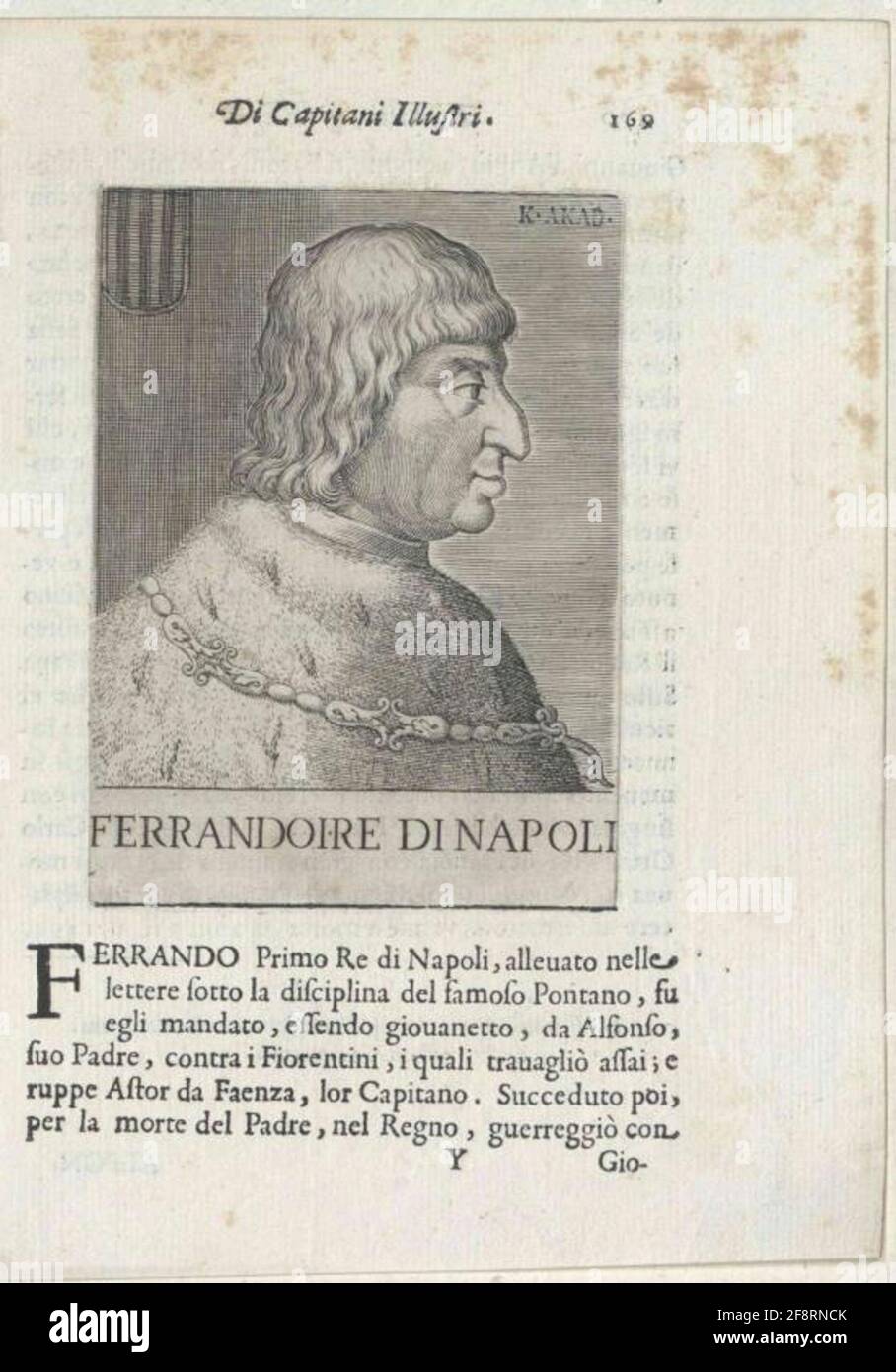Ferdinand I., King of Naples Stock Photo - Alamy
