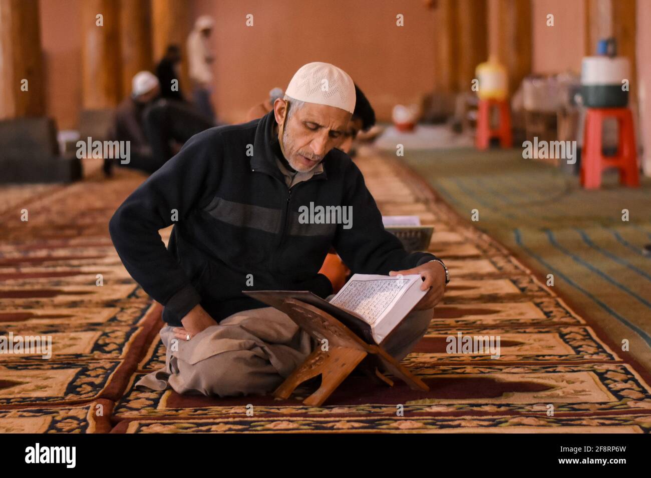 April 14, 2021: Kashmiri muslims read Holy Quran on the first day of ...