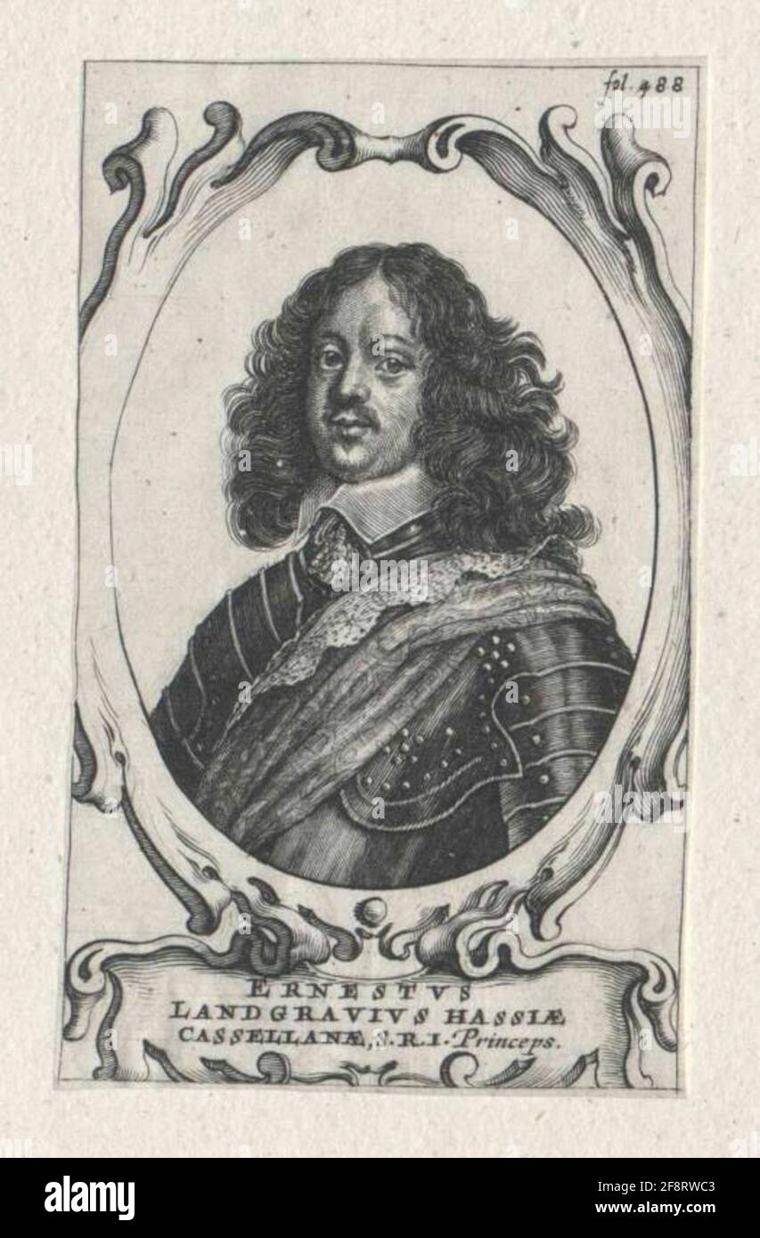 Ernst, Landgraf of HesseRheinfelsRotenburg 1651/1700 Stock Photo Alamy