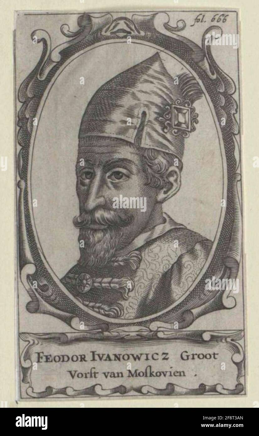 Feodor I., Zar from Russia Stock Photo - Alamy