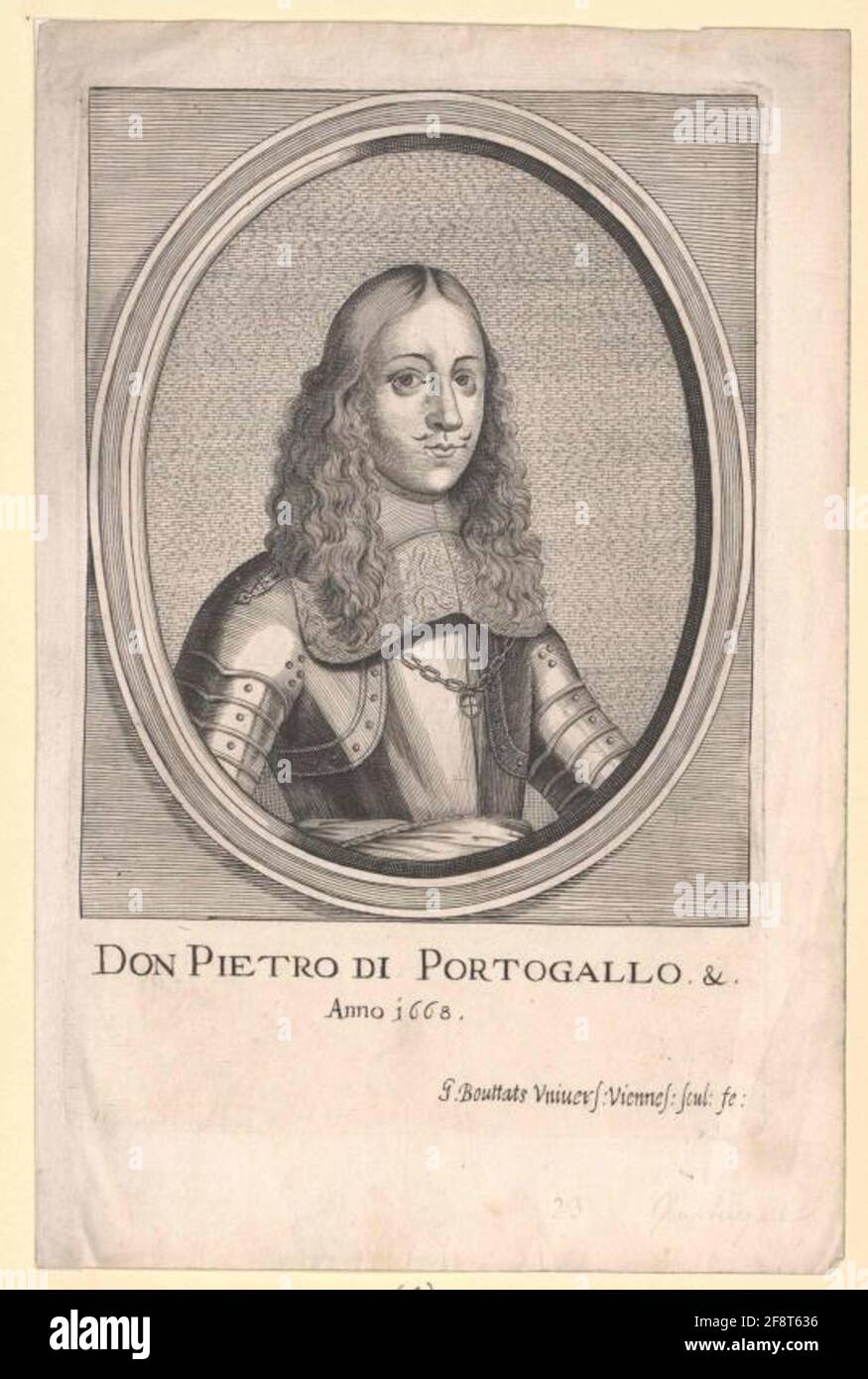 Peter II., King of Portugal Stock Photo - Alamy