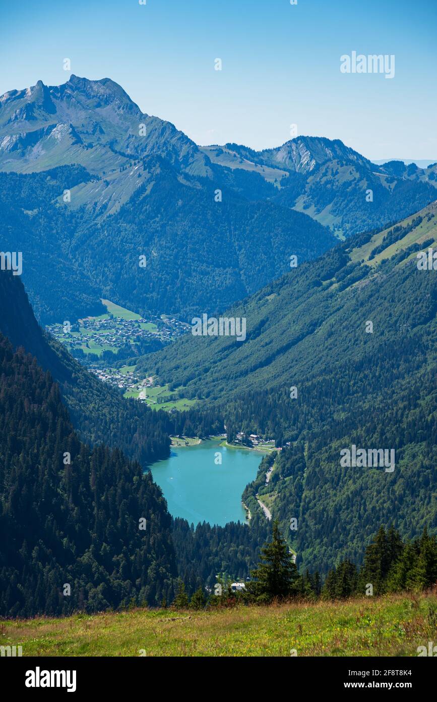 Morzine France Lake Montriond Hi-res Stock Photography And Images - Alamy