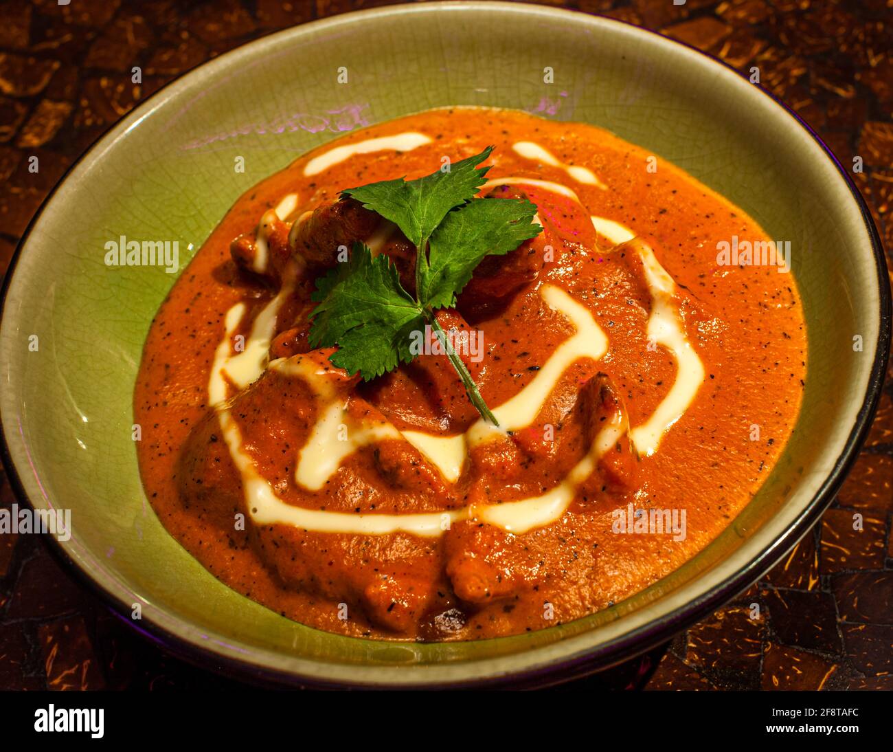 Butter Chicken in Silky Cashew and Tomato Curry with Cumin, Cardamom