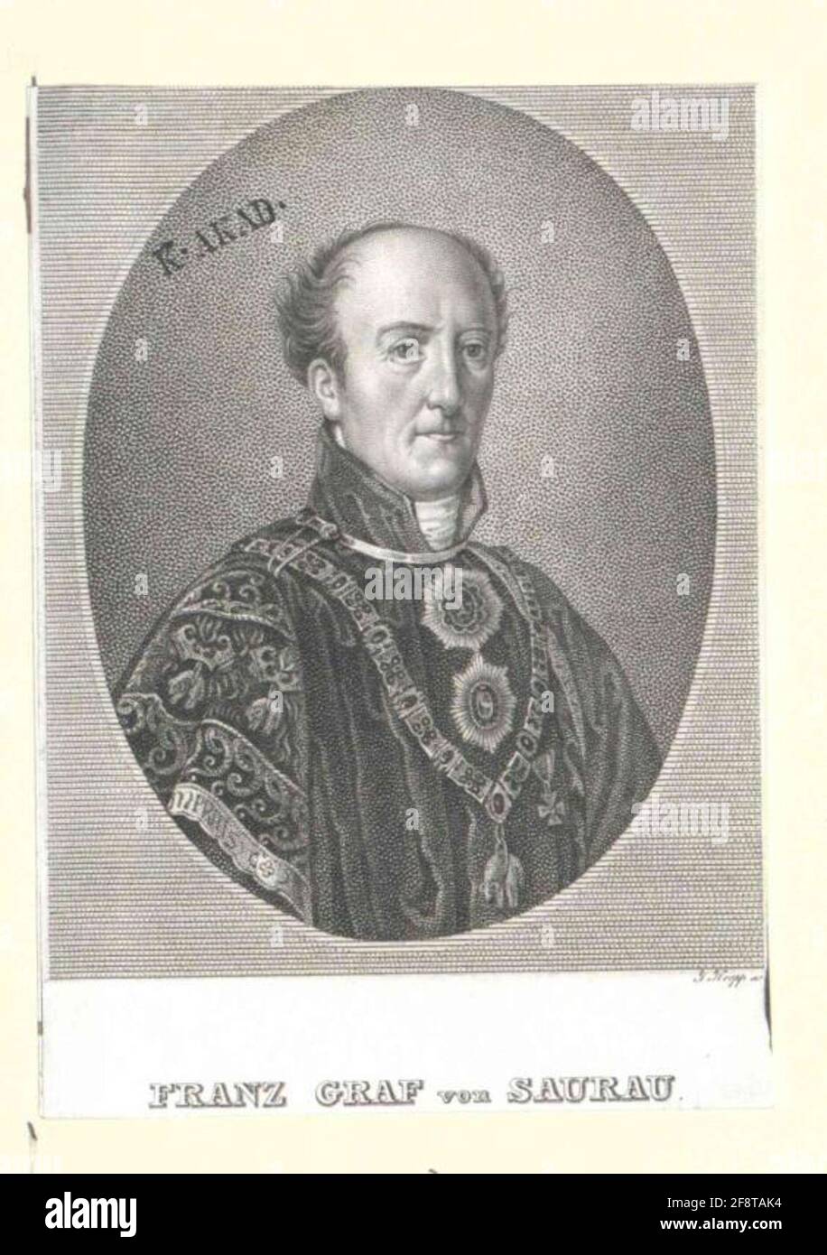 Saurau, Franz Josef Graf von Stock Photo Alamy