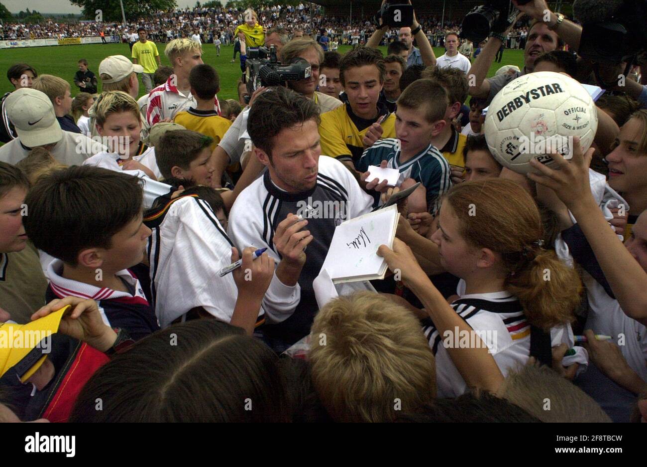 Lothar Matthaus Football player of Germany, Jun 2000during  Training Stock Photo
