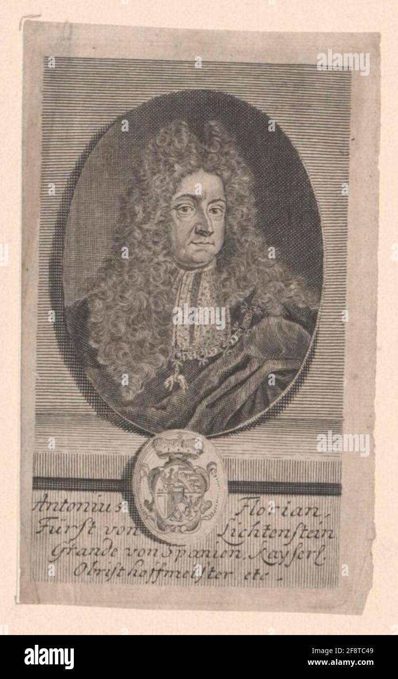 Liechtenstein, Anton Florian prince of and too Stock Photo Alamy