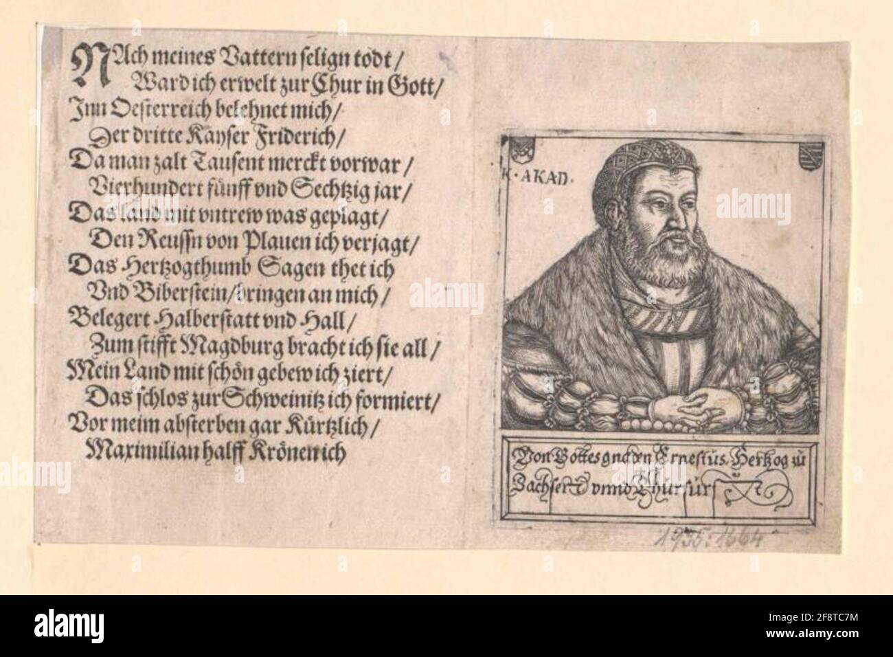 Ernst, Elector of Saxony Stock Photo Alamy