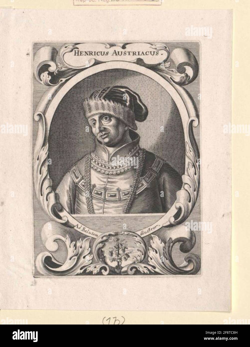 Heinrich, Duke of Austria. Stock Photo