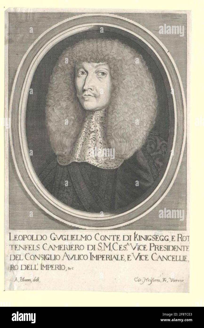 Königsegg and Rothenfels, Leopold Wilhelm Graf von Stock Photo Alamy
