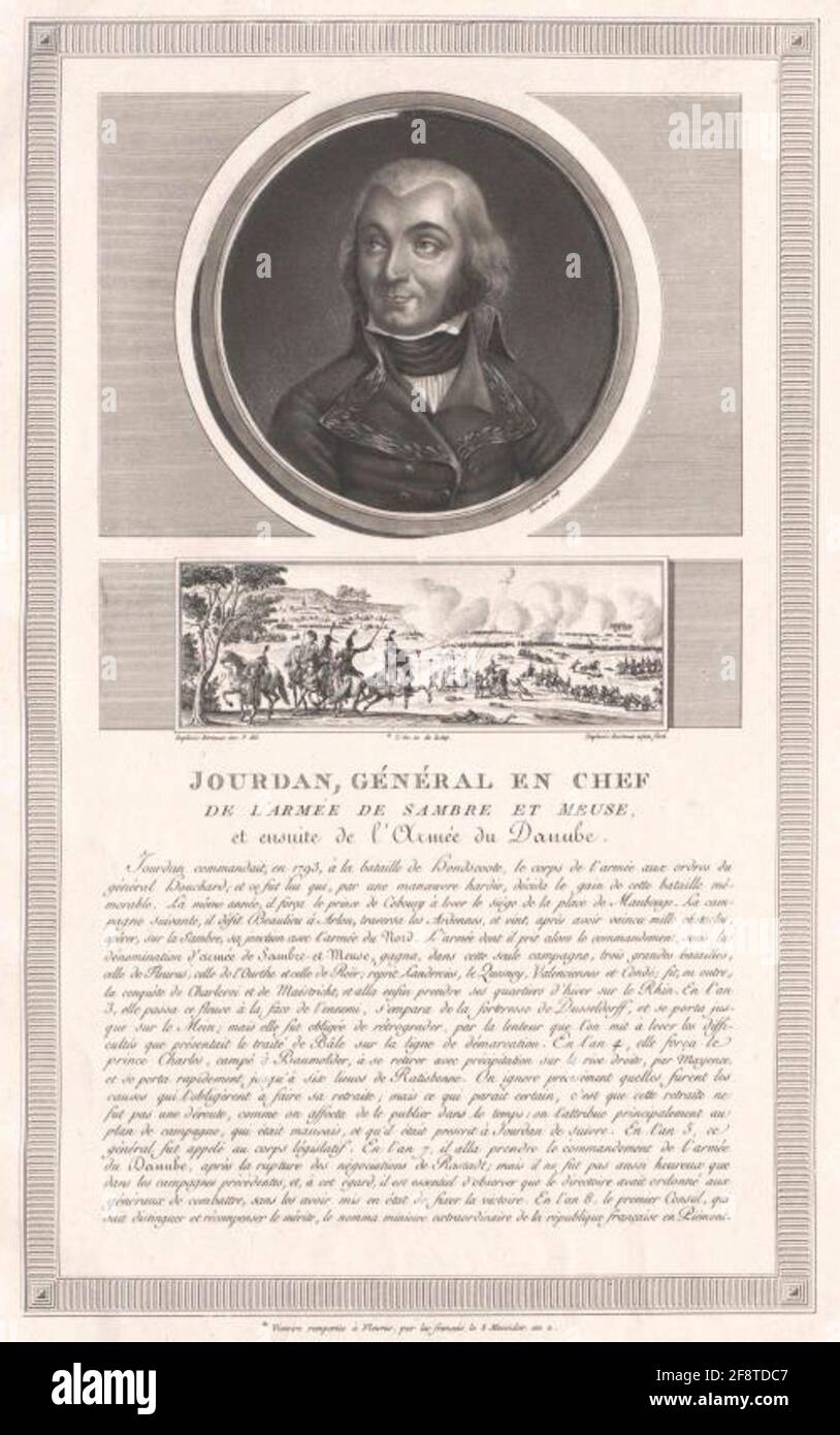 Jourdan, Jean Baptiste Comte Stock Photo Alamy