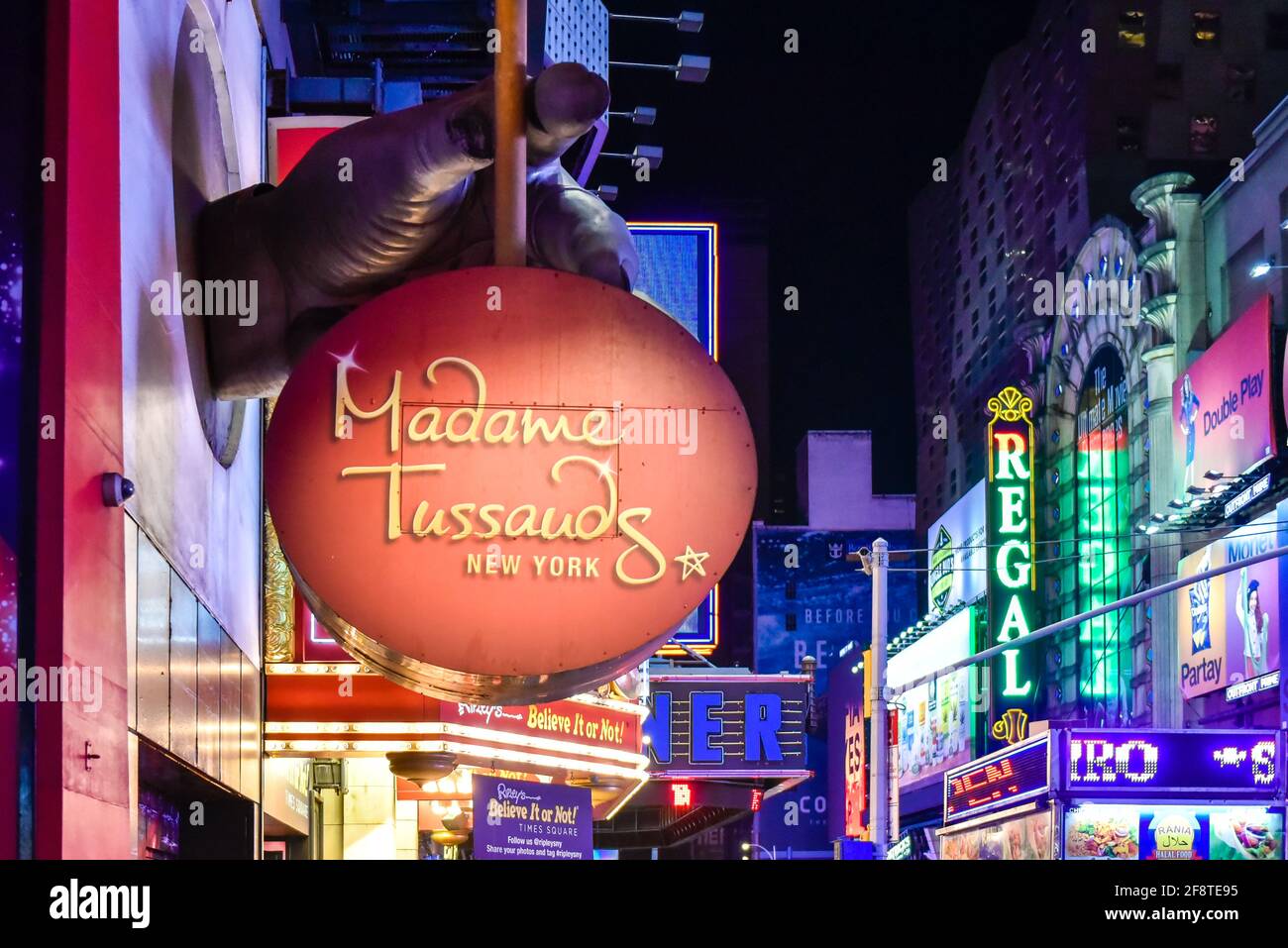 Madame Tussauds Wax Museum in New York, USA Stock Photo - Alamy