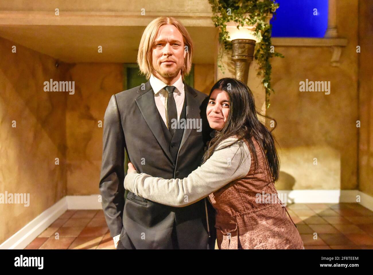 Madame Tussauds Wax Museum in New York, USA Stock Photo