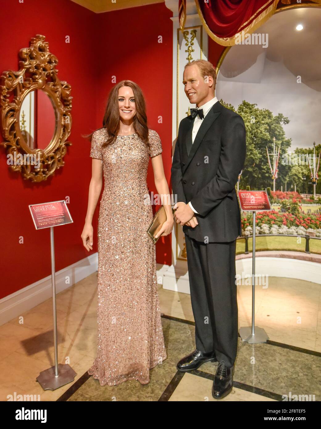 Madame Tussauds Wax Museum in New York, USA Stock Photo