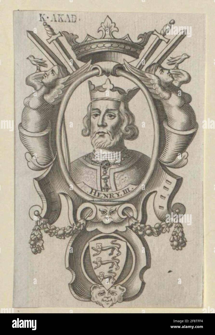 Heinrich III., King of England Stock Photo Alamy