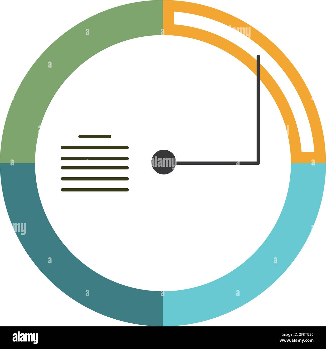 business pie chart Stock Vector Image & Art - Alamy