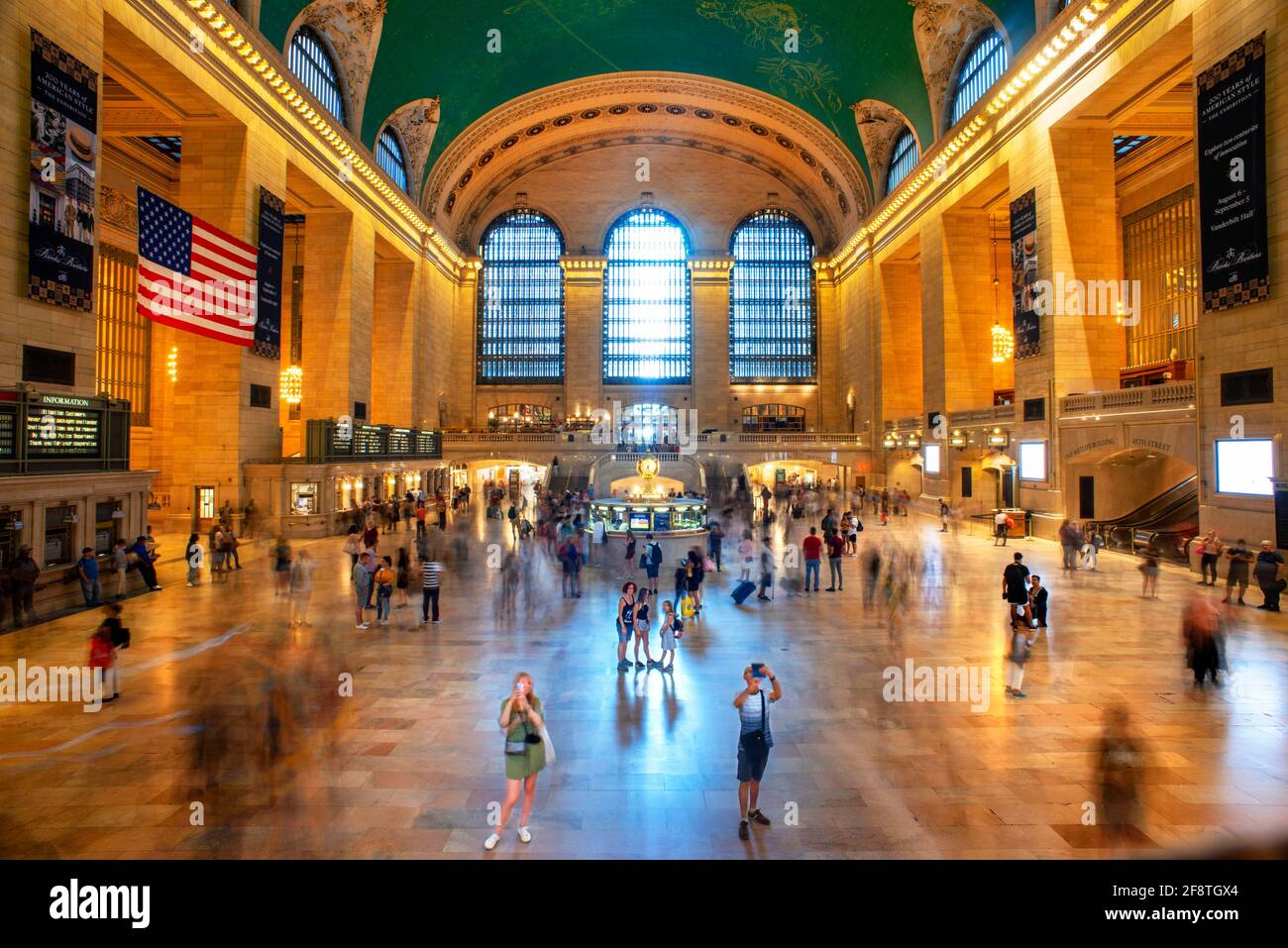 Main Concourse in Grand Central Terminal Manhattan New York City inside the building interior Grand central station New York Grand central station NYC Stock Photo