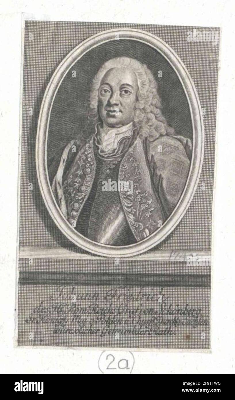 Schoenberg, Johann Friedrich Graf von Stock Photo - Alamy