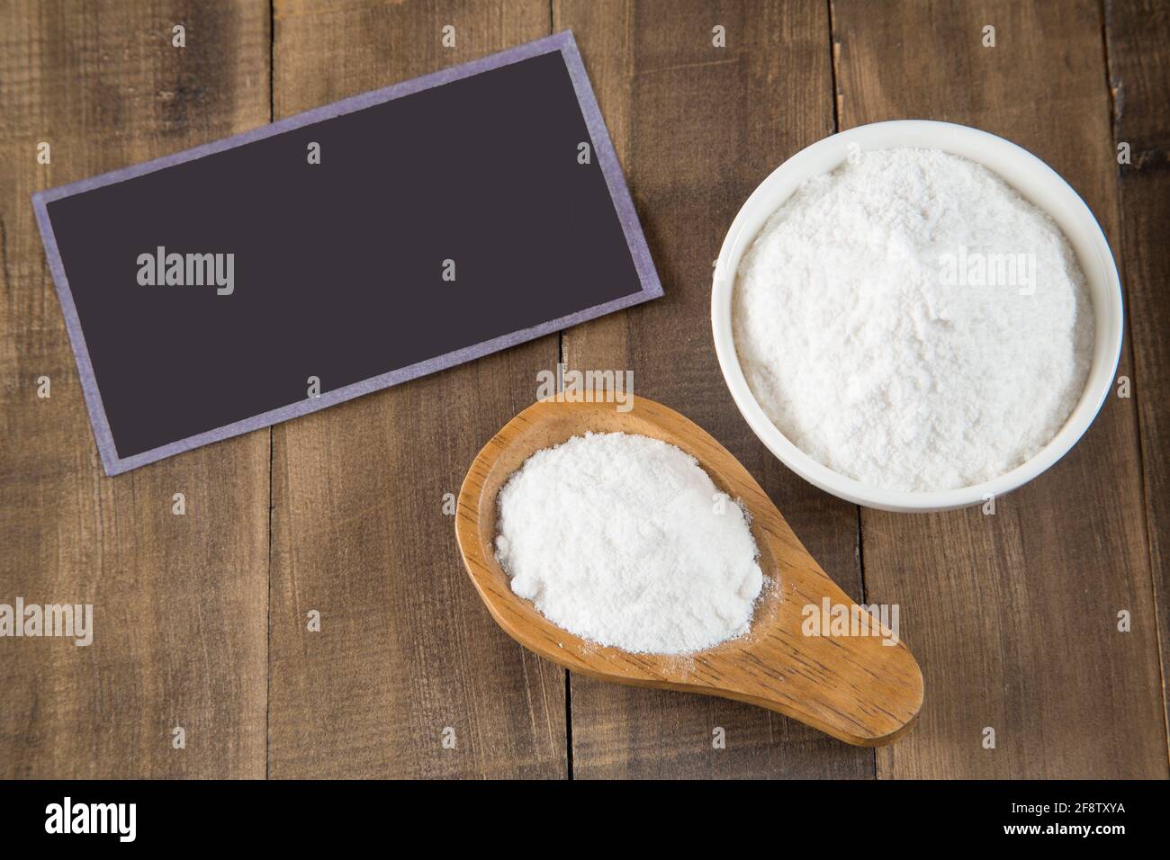 Baking soda Sodium bicarbonate Stock Photo Alamy