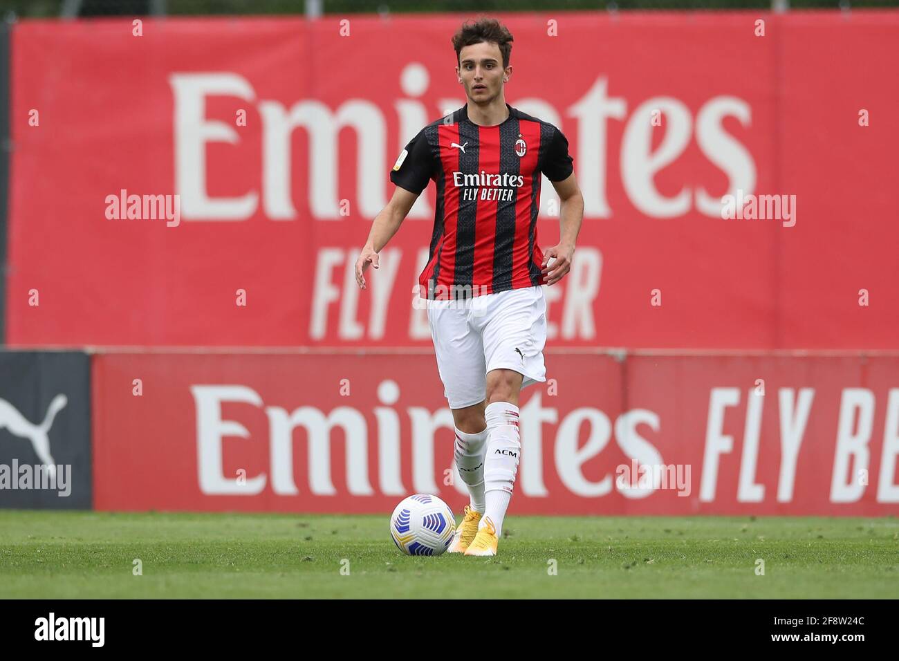 Andrei Coubis of AC Milan U19 in action during the Primavera 1 match  News Photo - Getty Images